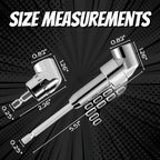 🔧105 Degree Right Angle Drill Adapter