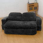 2 in 1 Convertible Sofa Bed — Memory Foam Comfort