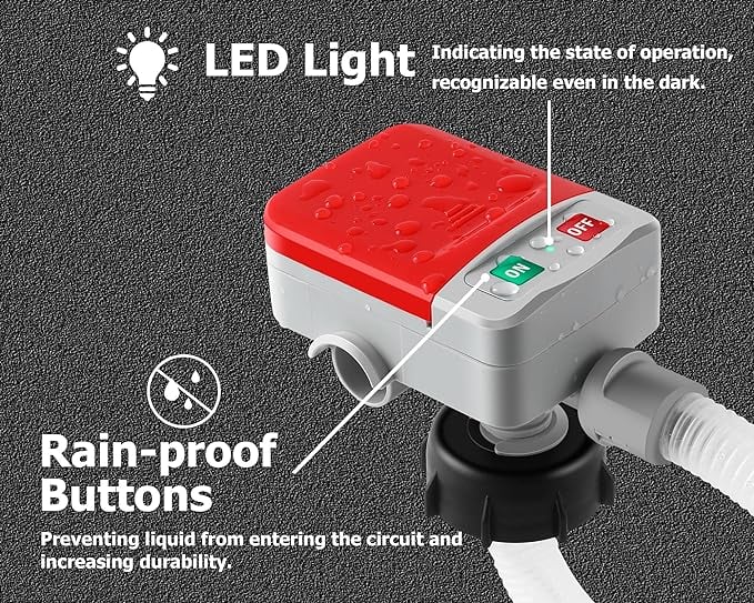 🔥Portable Battery Powered Fuel Transfer Pump
