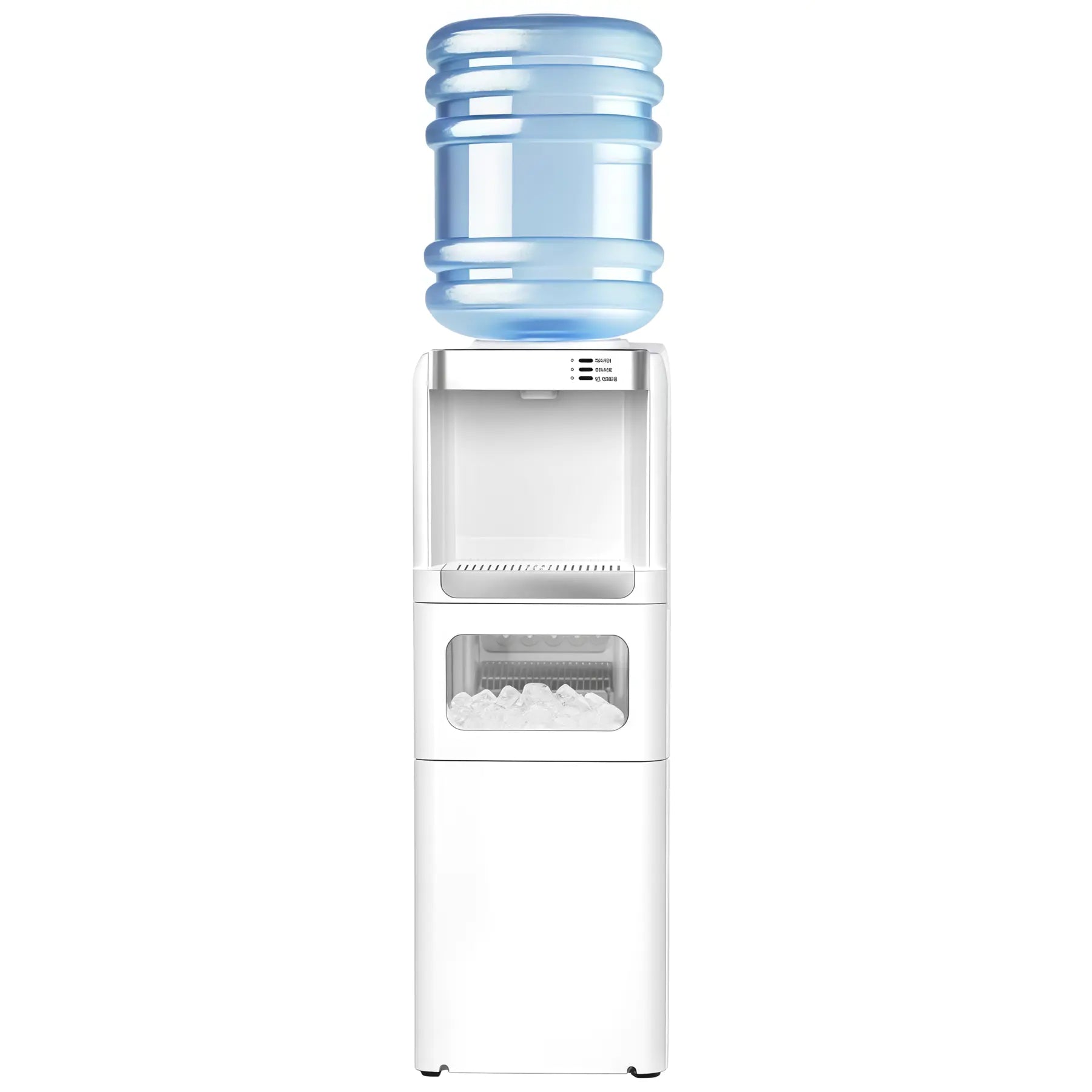 3-in-1 water dispenser with ice maker
