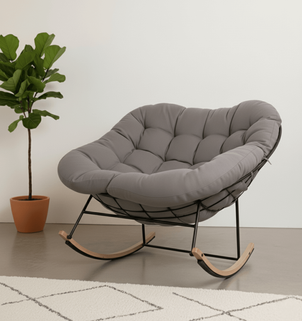Lumen Bouncy Oversized Rocking Chair