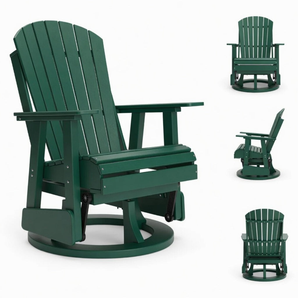 ZenGlide Modern Outdoor Swivel Glider Chair