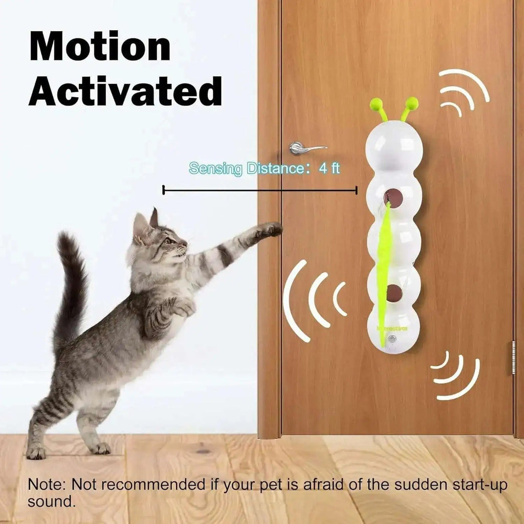 Purrworm – Interactive Cat Toy with Worm Motion