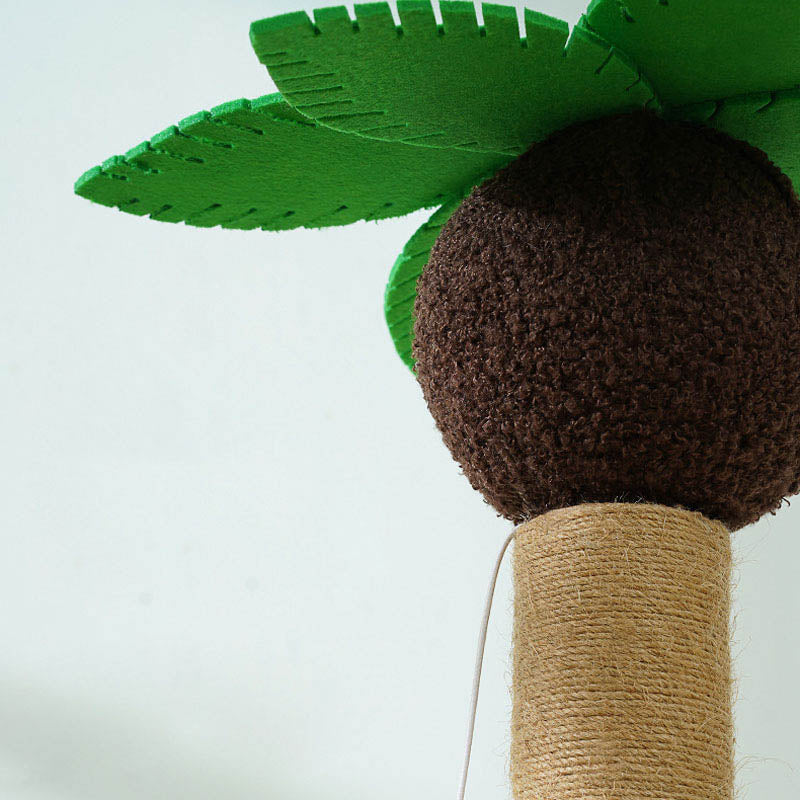 Cat Palm Scratching Post With Sun Lounger