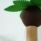 Cat Palm Scratching Post With Sun Lounger