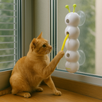 Whirlie - Smart Motion Cat Toy with Worm Design